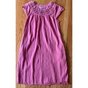 Calypso St. Barth | Silk Dress | Dusty Pink | Salmon | Small